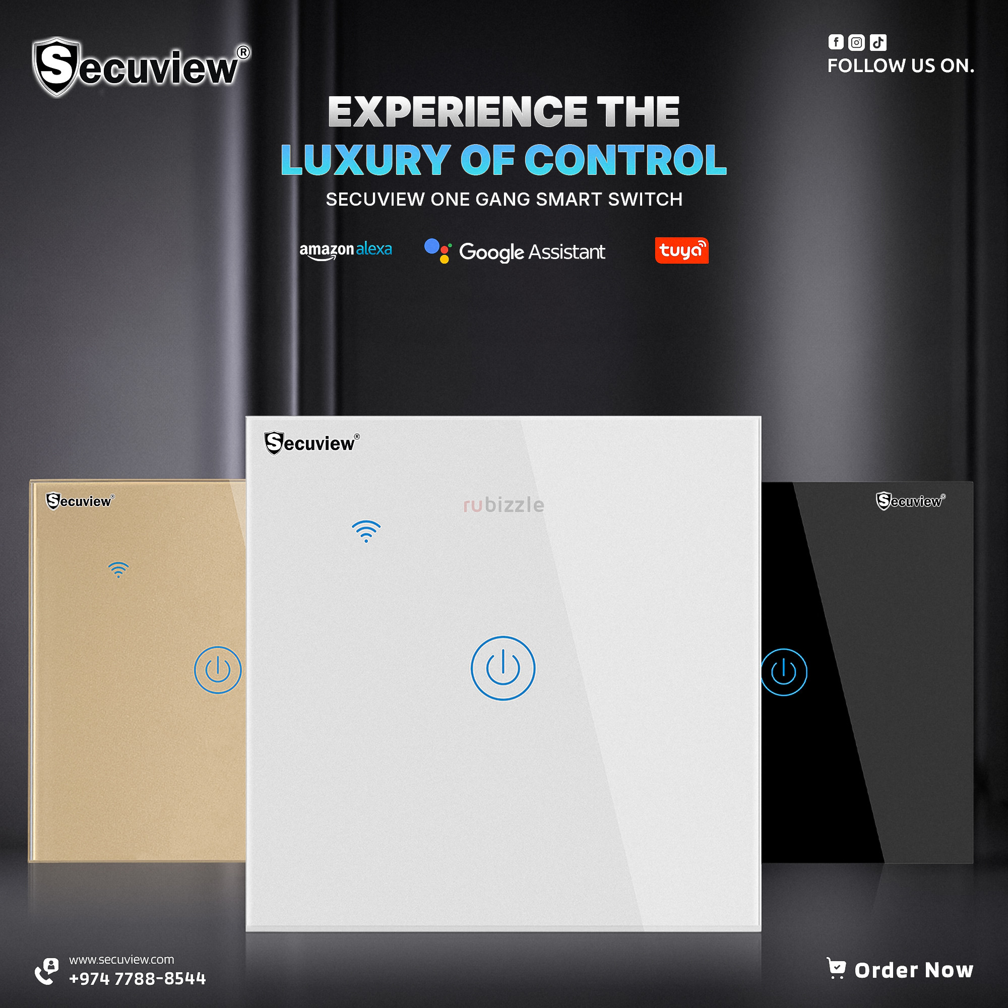 Secuview Smart Switches for Smart Home.