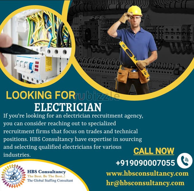 Electrician recruitment services