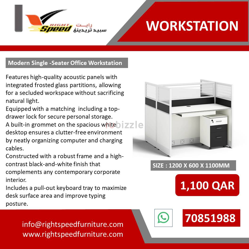 Single Seater Workstation
