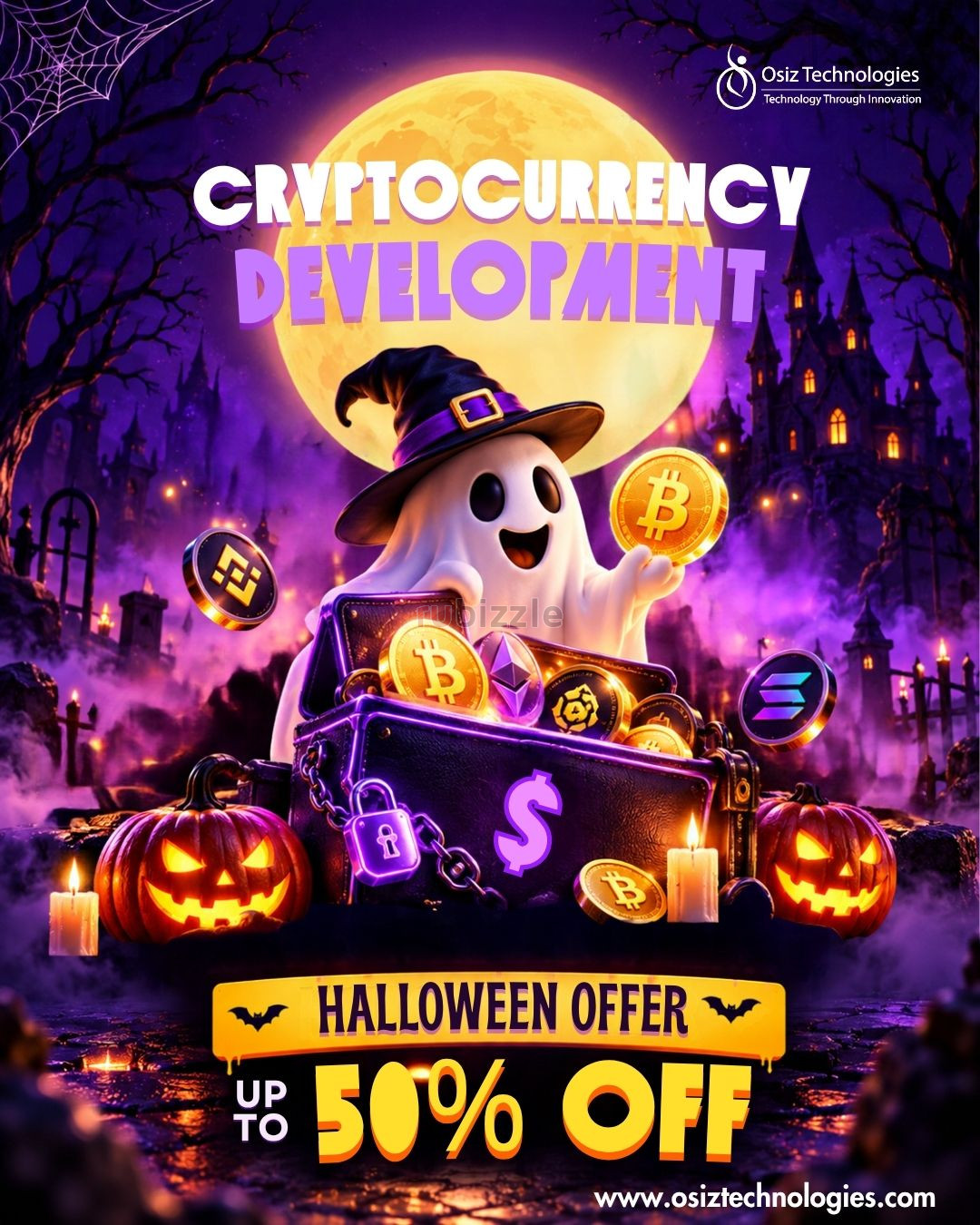 Turn Your Crypto Vision into Reality — 50% OFF This Halloween!
