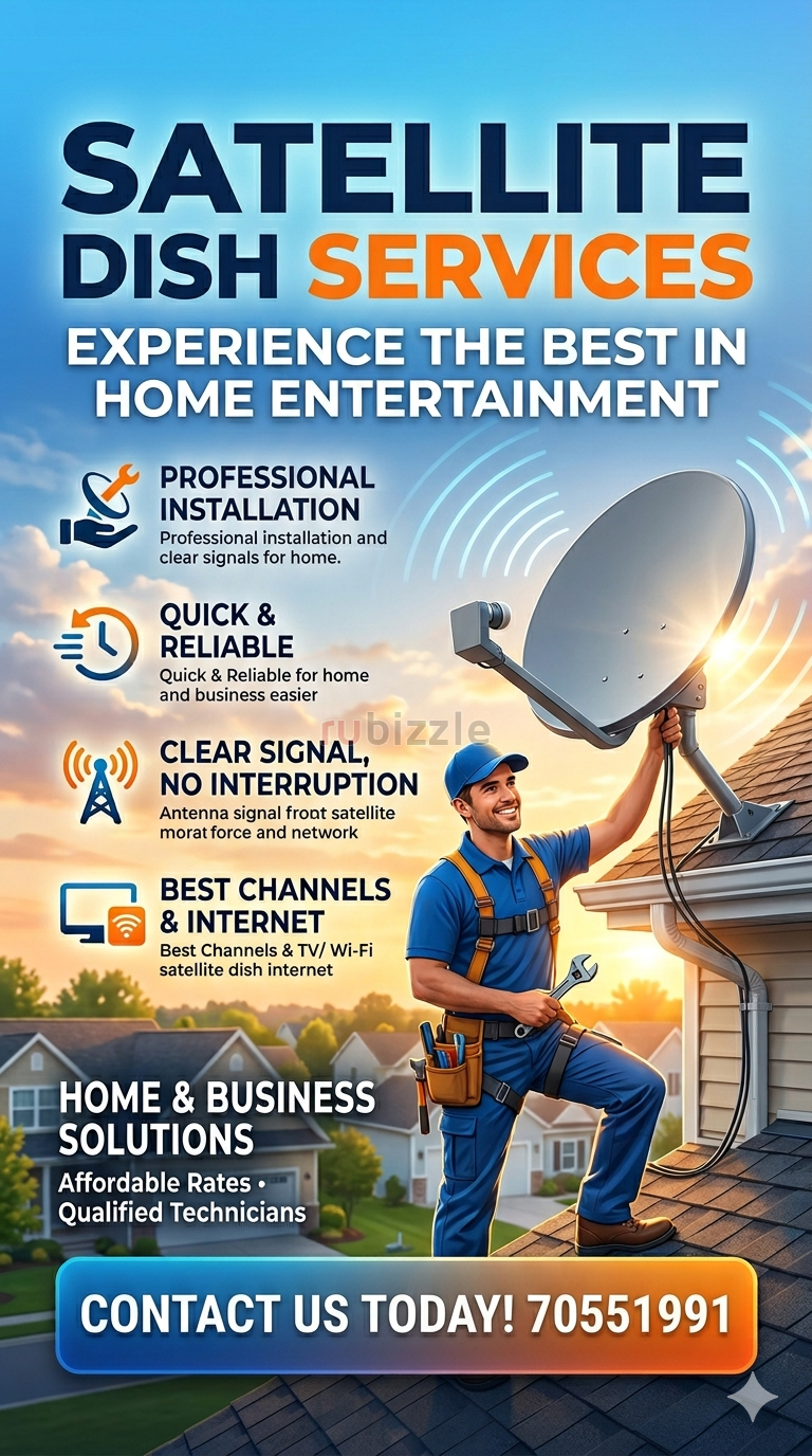 Satellite CCTV technician