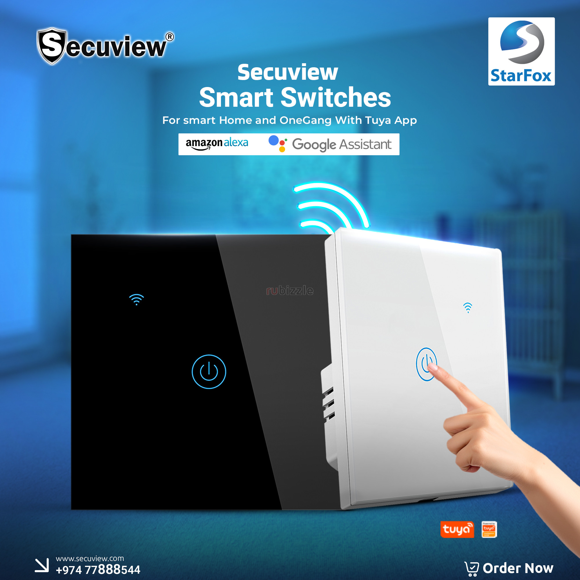 Secuview Smart Switches for Smart Home