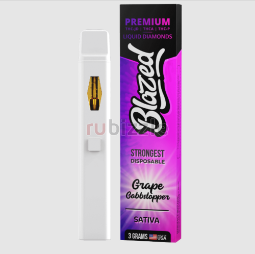 THC Blazed Liquid Diamonds 3g Disposable Vape Pen I Karachi