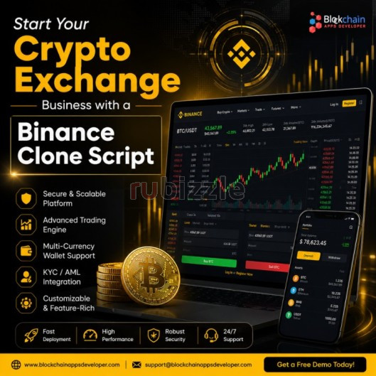 Start Your Crypto Exchange Business with a Binance Clone Script